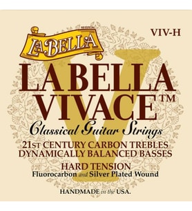 La Bella Vivace Karbon Naylon Hard Tension Klasik Gitar Teli
