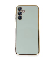 Samsung Galaxy M14 5g Kılıf Volet Silikon - Açık Yeşil