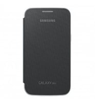 Galaxy Win i8552 ile Uyumlu Flip Cover Kılıf Siyah EF-FI855BSEGWW