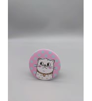 RBS KOZMETİK KEDİLİ CEP AYNASI PEMBE