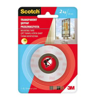 Scotch 4004 Şeffaf Montaj Bandı 19mm x 1,5m 4910C-1915P