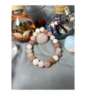 Kadın  Şık Jade Taşı Doğal Taş Bileklik  Handmade