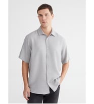 LC WAIKIKI Gri Regular Fit Erkek Gömlek