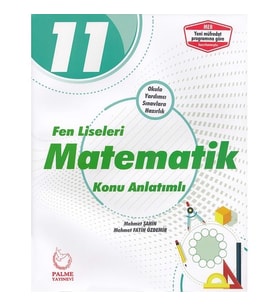 Palme Yayınları 11. Sınıf Fen Liseleri Matematik Konu Anlatımlı