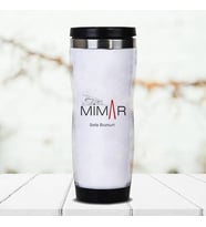 Mimara Hediye Kişiye Özel Termos Bardak
