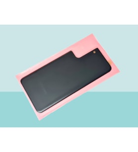 Tkgz - Samsung Galaxy S21 PLUS Arka Kapak Batarya Kapağı - SİYAH
