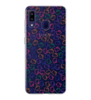 Samsung Galaxy M10s Kapak Hello Kitty Tasarımlı Şeffaf Silikon Kılıf