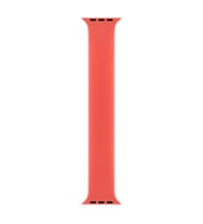 Microsonic Apple Watch Series 7 41mm Kordon, (Medium Size, 145mm) New Solo Loop Pembe