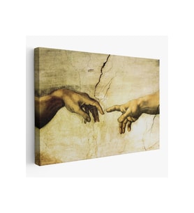 Ademin Yaratılışı Tablosu - The Creation of Adam-6596