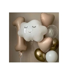 BULUT FOLYOLU YAŞ BALON SET