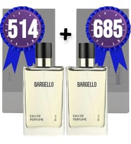 Bargello Parfüm 514 Erkek Oriental 50 ML + 685 Erkek Fresh 50 ML EDP
