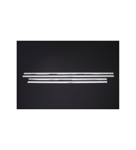 OPEL VECTRA B SEDAN/SW UYUMLU CAM ÇITASI 4 PARÇA 1995-2003 PASLANMAZ KROM