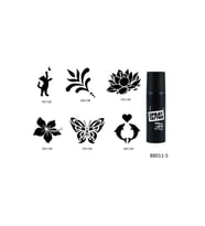 Zarif Modeller Spray Tattoo Geçici Sprey Dövme Seti