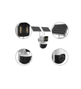 Güneş Enerjili Çiftlik Kamerası 9MP 4G SIM Kartlı Solar Güvenlik Kamerası 2 Yıl Garantili