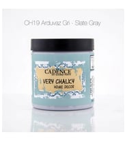 Cadence Very Chalky Home Decor Mobilya Boyası 500 ml. CH-19 ARDUVAZ GRİ 