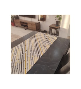 Çizgili Desen Runner 49x165cm