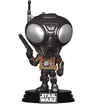 Funko Pop Star Wars Mandalorian Q9-0 Figür (Krem)