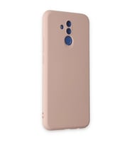 Huawei Mate 20 Lite Kılıf Nano İçi Kadife  - Pudra