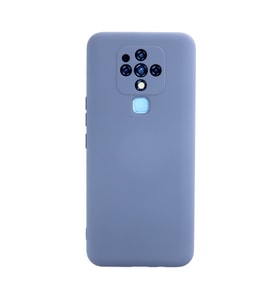 Camon 16 Kılıf Nano Içi Kadife Silikon - Gri