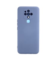 Camon 16 Kılıf Nano Içi Kadife Silikon - Gri