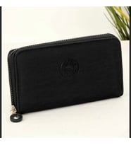 Givenza Rick Klinkır Tek Bölmeli Kadın Kartlık Cüzdan (Siyah)