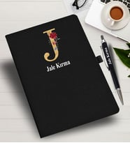 Kişiye Özel harf Tasarımlı  İsme Özel Defter ve Kalem
