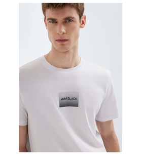 Mavi M0613364-620 Mavi Black Baskılı Tişört Erkek T-Shirt