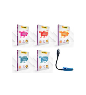 Karekök Yayınları TYT Sözel Ağırlıklı Tüm Dersler Kazandıran Deneme Süper Set + Kitap Okuma Işığı Hediye (Çok Renkli)