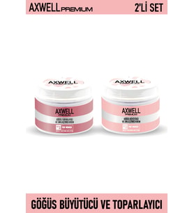 RC COSMETIC Axwell Premium Göğüs Bakım 2'li Krem Set 100ml*2 ADET