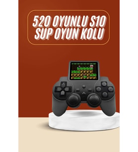 Yeni Nesil Mini Atari 520 Retro Oyunlu S10 El Atarisi Video Oyun Konsolu