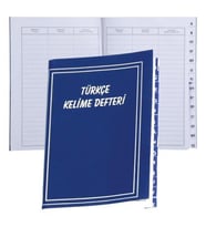 Gürmat Türkçe Kelime Defteri14*20 4'lü