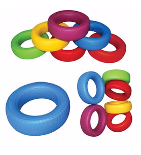 King Kids Kral Tekerlek 5'li 5 Renk (Çok Renkli)