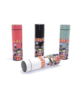Konyax Anime Baskılı Dijital Göstergeli Termos 500 ml Seri 3