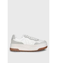 Lufian Bleir Kadın Deri Sneaker Spor Ayakkabı (Beyaz)