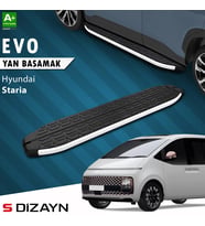 S-Dizayn Hyundai Staria Evo Aluminyum Yan Basamak 233 Cm 2021 Üzeri A+ Kalite