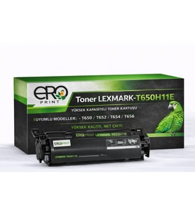 Lexmark X651 / X651de Muadil Toner - 25000 Sayfalık