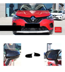 Renault Captur Batman Yarasa Ayna Kapağı Piano Black 2020 2021