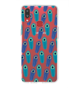 PrintiFy Samsung Galaxy A10s ile Uyumlu 1mm Slim Fit Nazar Boncuğu 4 Baskılı Şeffaf  Kılıf