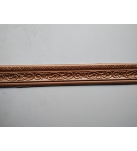 4 Adet 8 cm-115 cm Kahverengi Motifli Yapışkanlı Çıta Motifbrown