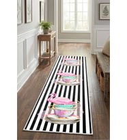 Fincanlı Flamingo Yıkanabilir Yolluk