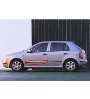 Skoda Fabia 1 2000-2008 Sol Ön Kapı Bandı Çıtası 6Y0853515
