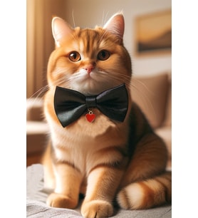 Kalpli Kedi papyonu ,Kedi yılbaşı papyonu , Kedi kolyesi , Kedi yılbaşı papyonu , Kedi tasması