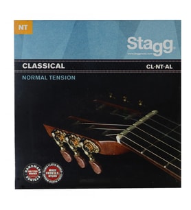 STAGG KLASİK GİTAR TELİ NORMAL TANSİYON CL−NT−AL