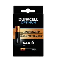 Duracell 6lı Optimum Aaa Kalem Pil