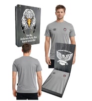 Beşiktaş Umbro Beşiktaş Antrenman T-Shirt Pamuklu 25/26 UV Kutu Hediyeli (Gri)