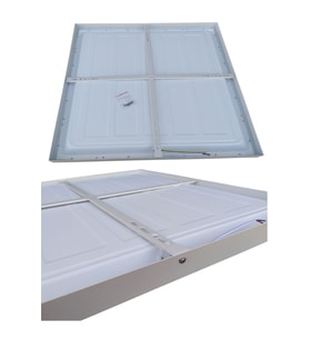 Sıva Üstü 60cm x60cm Led Panel, Mutfak Avize, 60x60 Led Avize, 54 Watt, Homojen Gün Işığı 4000K