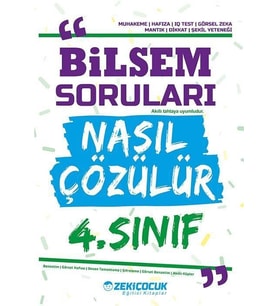 4. Sınıf Bilsem Soruları Nasıl Çözülür Zeki Çocuk Yayınları