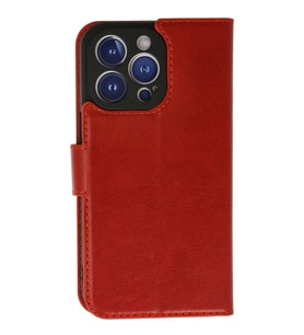 Mey İthalat® iPhone 13 Pro Kılıf Trend S Plus Kapaklı Kılıf - Kırmızı