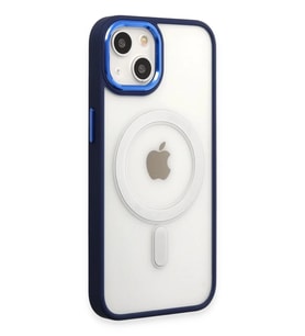 iPhone 15 Pro Kılıf Room Magneticsafe Silikon - Lacivert