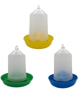 Tavuk ve Civciv Yemlik 0,75 Litre Karışık Renkli (3 Adet)